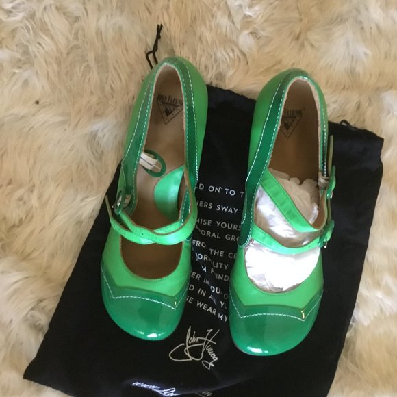 John Fluevog Marcello style shoes size 12 W 10M New (fits 11-11.5) - Picture 1 of 3